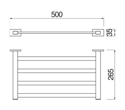 ACCESSOIRE, BARRE PORTE-SERVIETTES