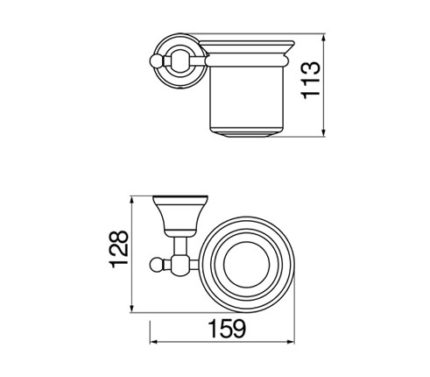 ACCESSOIRE, VERRE SUPPORT