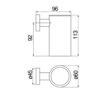 ACCESSOIRE, VERRE SUPPORT